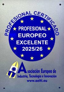 certificado profesional europeo excelente